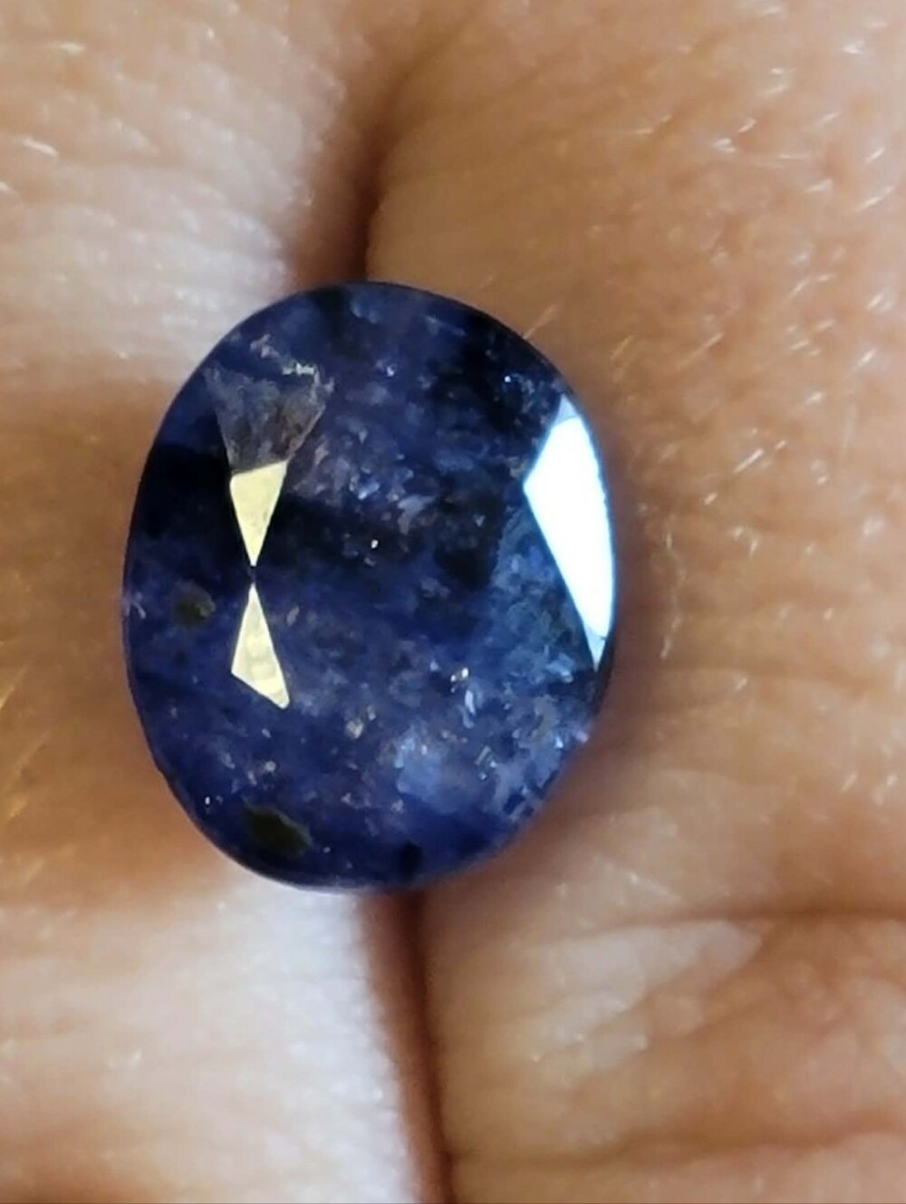 Natural Blue Sapphire 4.80 Ct Oval Madagascar Loose Gemstone